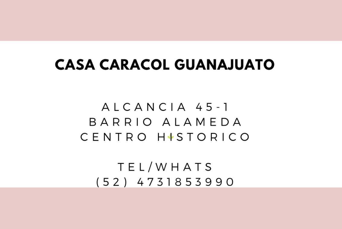 Апарт отель Casa Caracol Гуанахуато Экстерьер фото